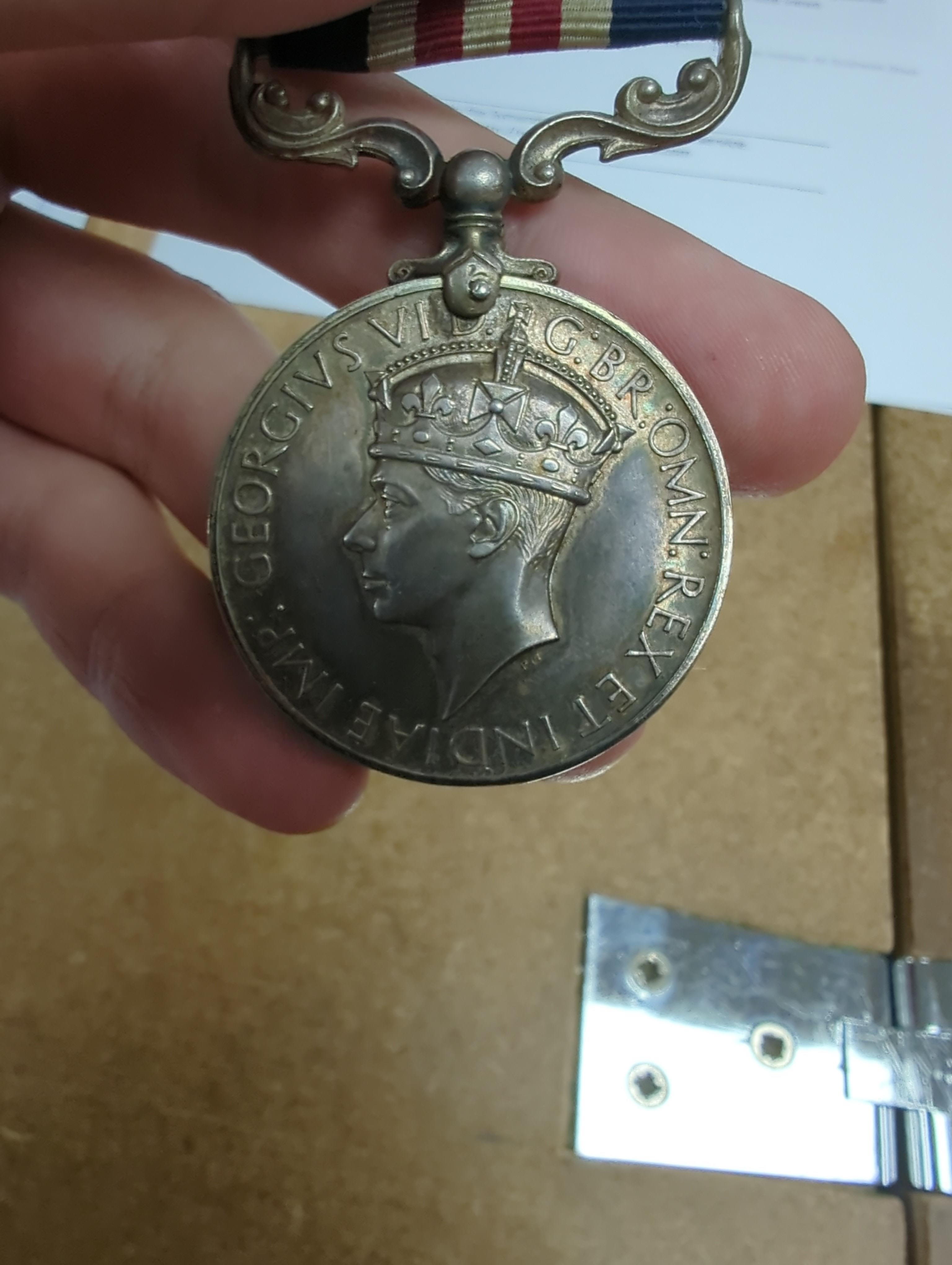 A WW2 military medal group of five to 14553730 Lance Bombadier Vivian Francis Langham R.A. and accompanying documentation